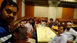 Team Lunch with old Boss